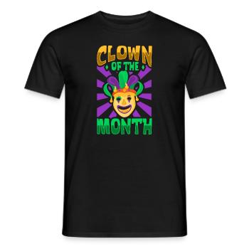 Circus Arts Circus Artists Event Staff - Men's T-Shirt - black - Front - AI Model Male 178 light (178cm)