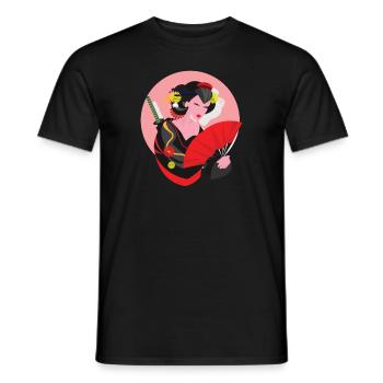 Drama teacher Drama teacher - Men's T-Shirt - black - Front - AI Model Male 178 light (178cm)