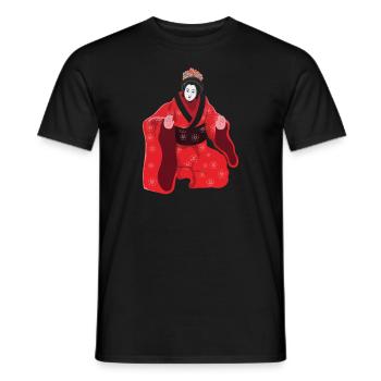 Drama teacher Drama teacher - Men's T-Shirt - black - Front - AI Model Male 178 light (178cm)