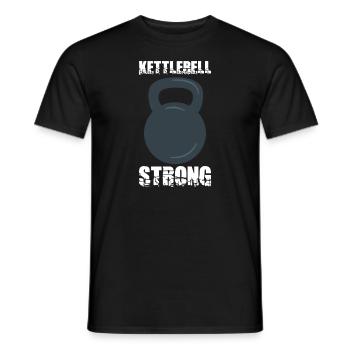 Bodybuilding Powerlifting Weightlifting Fitness - Männer T-Shirt - Schwarz - Vorne - AI Model Male 178 light (178cm)