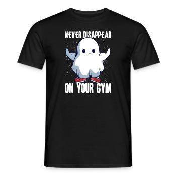 Bodybuilding Powerlifting Weightlifting Fitness - Men's T-Shirt - black - Front - AI Model Male 178 light (178cm)