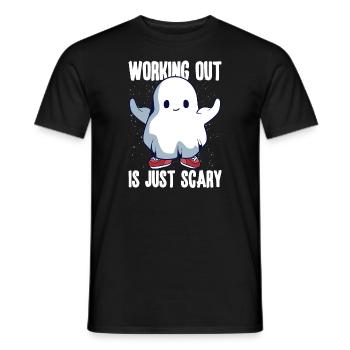 Bodybuilding Powerlifting Weightlifting Fitness - Men's T-Shirt - black - Front - AI Model Male 178 light (178cm)