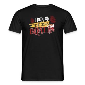 True Crime Murder Spy Crime Intérêt Idée cadeau - T-shirt homme - noir - Devant - AI Model Male 178 light (178cm)