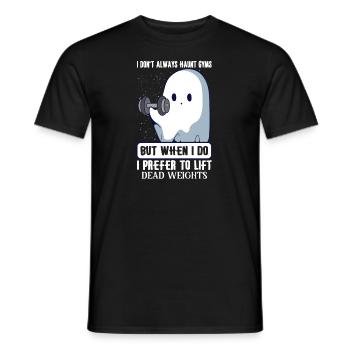 Bodybuilding Powerlifting Weightlifting Fitness - Männer T-Shirt - Schwarz - Vorne - AI Model Male 178 light (178cm)