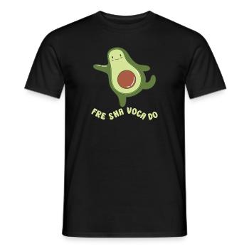 funny Avocado avocado pun avocado lover - Männer T-Shirt - Schwarz - Vorne - AI Model Male 178 light (178cm)