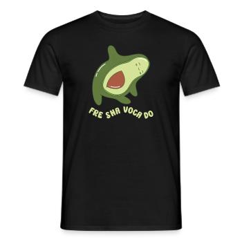 funny Avocado avocado pun avocado lover - Männer T-Shirt - Schwarz - Vorne - AI Model Male 178 light (178cm)