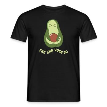 funny Avocado avocado pun avocado lover - Männer T-Shirt - Schwarz - Vorne - AI Model Male 178 light (178cm)