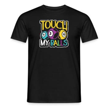 Jeu de cartes de bingo Grand-mère Joueur de bingo Cartes de bingo - T-shirt homme - noir - Devant - AI Model Male 178 light (178cm)
