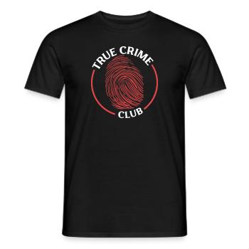 True Crime Murder Spy Crime Intérêt Idée cadeau - T-shirt homme - noir - Devant - AI Model Male 178 light (178cm)
