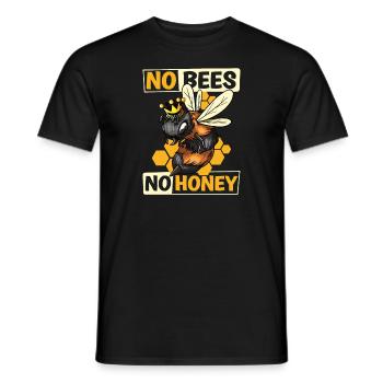 Apiculture apiculteur apiculteur rucher - T-shirt homme - noir - Devant - AI Model Male 178 light (178cm)