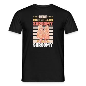 Morels Mushroom Picker Mushroom Farmer Mushroom - T-shirt homme - noir - Devant - AI Model Male 178 light (178cm)