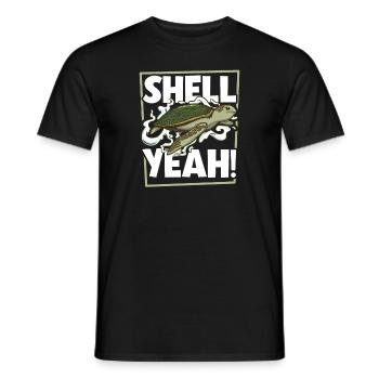 Boxer Boxing Turtle Turtles Sea Ocean Reptile - Männer T-Shirt - Schwarz - Vorne - AI Model Male 178 light (178cm)