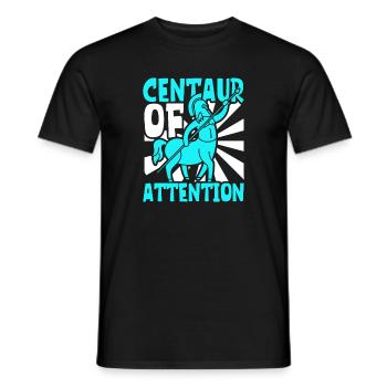 Centaure Mythologie grecque Patrimoine grec Astrologie - T-shirt homme - noir - Devant - AI Model Male 178 light (178cm)