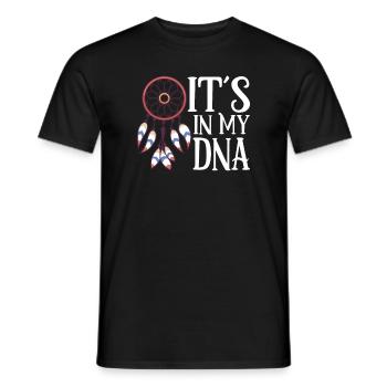 Indian Aborigines History Of The Indigenous People - Men's T-Shirt - black - Front - AI Model Male 178 light (178cm)