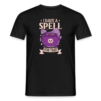 Hexe Okkult Gothic Dunkel Satanisch Unheilige - Männer T-Shirt - Schwarz - Vorne - AI Model Male 178 light (178cm)