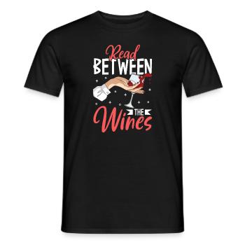 Wine making Wine Maker Wine Lover Wine Fan - Men's T-Shirt - black - Front - AI Model Male 178 light (178cm)