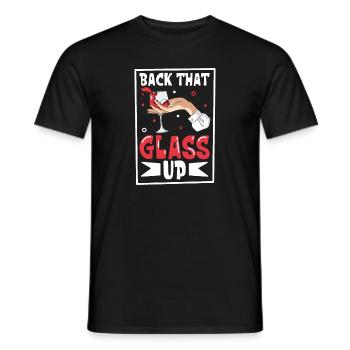 Wine making Wine Maker Wine Lover Wine Fan - Männer T-Shirt - Schwarz - Vorne - AI Model Male 178 light (178cm)