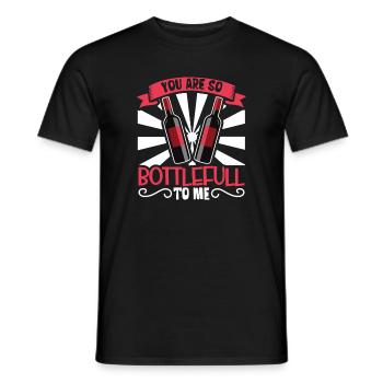 Wine making Wine Maker Wine Lover Wine Fan - Männer T-Shirt - Schwarz - Vorne - AI Model Male 178 light (178cm)