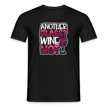 Wine making Wine Maker Wine Lover Wine Fan - Männer T-Shirt - Schwarz - Vorne - AI Model Male 178 light (178cm)