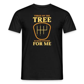 Cars With 6-speed gear knob car enthusiasts - Men's T-Shirt - black - Front - AI Model Male 178 light (178cm)