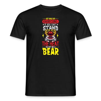 Barbecue Grill Grillades Grillmaster Barbecue Viande de bœuf - T-shirt homme - noir - Devant - AI Model Male 178 light (178cm)
