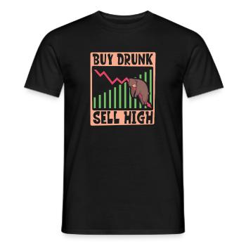 Börsenhändler Forex Trader Investor Trading - Männer T-Shirt - Schwarz - Vorne - AI Model Male 178 light (178cm)