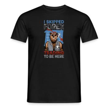 Börsenhändler Forex Trader Investor Trading - Männer T-Shirt - Schwarz - Vorne - AI Model Male 178 light (178cm)