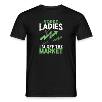 Börsenhändler Forex Trader Investor Trading - Männer T-Shirt - Schwarz - Vorne - AI Model Male 178 light (178cm)