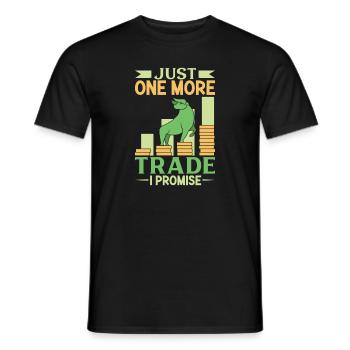 Börsenhändler Forex Trader Investor Trading - Männer T-Shirt - Schwarz - Vorne - AI Model Male 178 light (178cm)