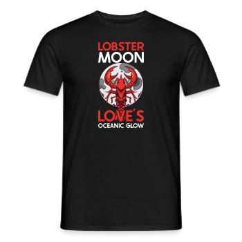 Lobster Moon Crawfish Boil Cajun Lobster Gift - Men's T-Shirt - black - Front - AI Model Male 178 light (178cm)
