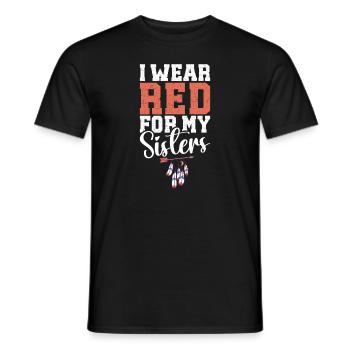 Indian Aborigines History of the Indigenous People - Men's T-Shirt - black - Front - AI Model Male 178 light (178cm)