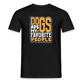 Golden Retriever Mom Dog Puppie Dog Sitter - Männer T-Shirt - Schwarz - Vorne - AI Model Male 178 light (178cm)