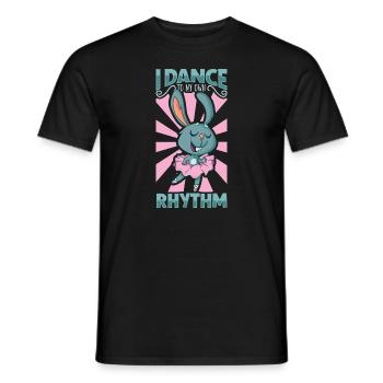 Ballet Ballerine Danse Danseuse Danse Ballet Cadeau - T-shirt homme - noir - Devant - AI Model Male 178 light (178cm)