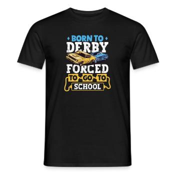 Demo Derby Demolition Derby Demolition Derby - Men's T-Shirt - black - Front - AI Model Male 178 light (178cm)