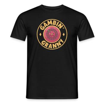 Poker Casino Poker Player Gambling Roulette Gift - Männer T-Shirt - Schwarz - Vorne - AI Model Male 178 light (178cm)