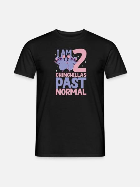 Chinchilla Liebhaber Geschenk Geschenkidee - Männer T-Shirt - Schwarz