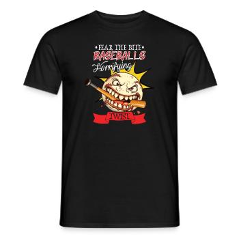 Baseball Cards Baseball Player Baseball Fan Gift - Männer T-Shirt - Schwarz - Vorne - AI Model Male 178 light (178cm)
