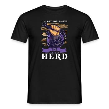 Théories du complot Théoricien du complot Franc-maçon - T-shirt homme - noir - Devant - AI Model Male 178 light (178cm)