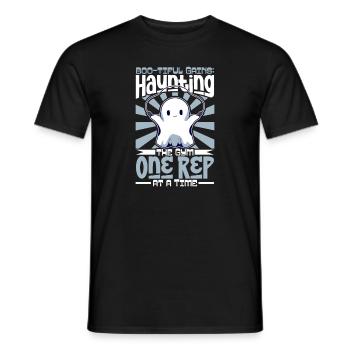 Bodybuilding Powerlifting Gewichtheben Fitness - Männer T-Shirt - Schwarz - Vorne - AI Model Male 178 light (178cm)