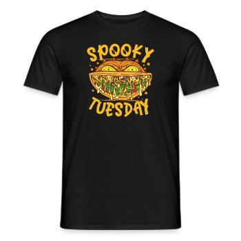 Monster Taco Horreur Taco Halloween Taco Costume - T-shirt homme - noir - Devant - AI Model Male 178 light (178cm)