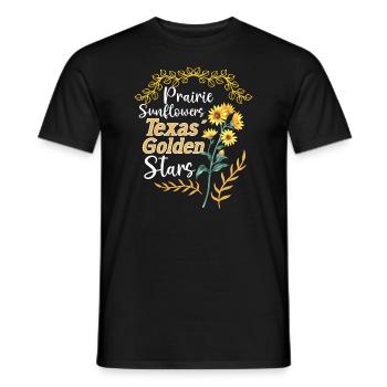 Texas Wildflowers Season Fields Flowers Texas - T-shirt homme - noir - Devant - AI Model Male 178 light (178cm)
