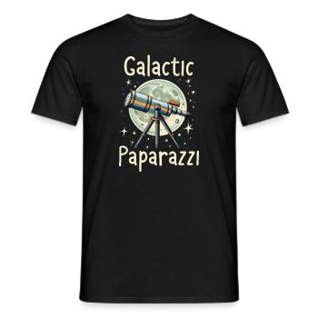 Astrophotographie Astronomy Space Camera - T-shirt homme - noir - Devant - AI Model Male 178 light (178cm)