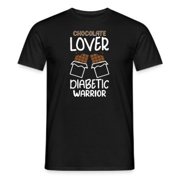 Typ-1-diabetes Lustige - Männer T-Shirt - Schwarz - Vorne - AI Model Male 178 light (178cm)