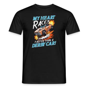 Demo Derby Demolition Derby Demolition Derby - Men's T-Shirt - black - Front - AI Model Male 178 light (178cm)