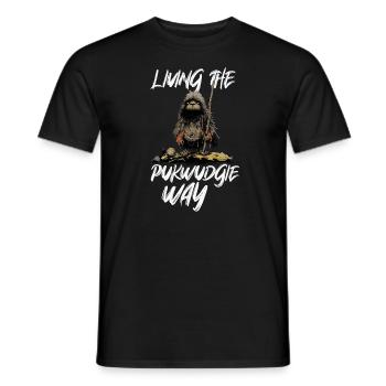 Pukwudgie, Cryptid, Folklore, Myths, Cryptozoologist - Men's T-Shirt - black - Front - AI Model Male 178 light (178cm)