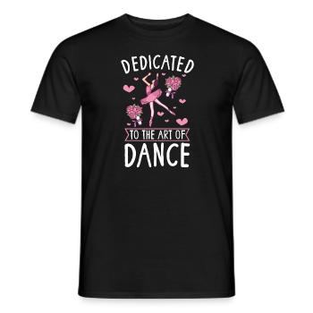 Ballett Ballerina Tanz Tänzerin Tanz Ballett - Männer T-Shirt - Schwarz - Vorne - AI Model Male 178 light (178cm)