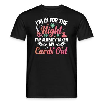 Cardmaker Scrapbooking Card Making Kits For - Men's T-Shirt - black - Front - AI Model Male 178 light (178cm)