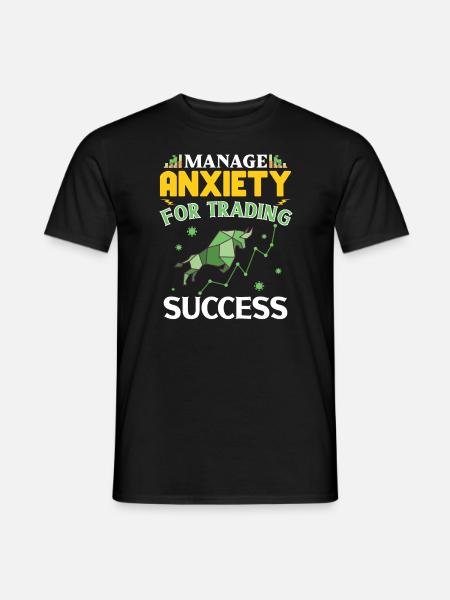 Börsenhändler, Forex-händler, Anlegerhandel - Männer T-Shirt - Schwarz