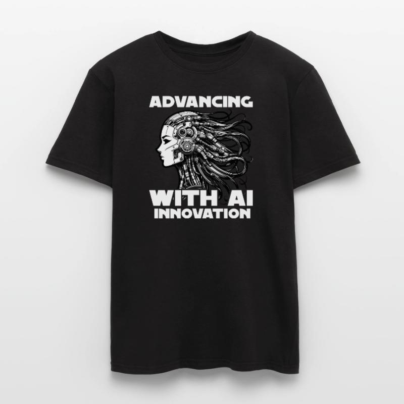 Artificial intelligence, machine learning, data Men’s T-shirt