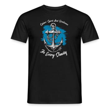 Sailors Sea Shanty Singing Ship Adventures - T-shirt homme - noir - Devant - AI Model Male 178 light (178cm)
